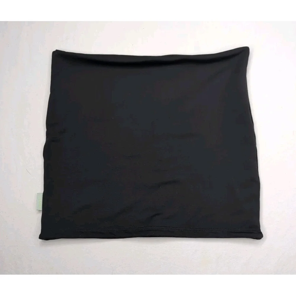 Riyoko Women's M/L Black Shirtband‎ Biking Midriff Cover Up Pregnancy